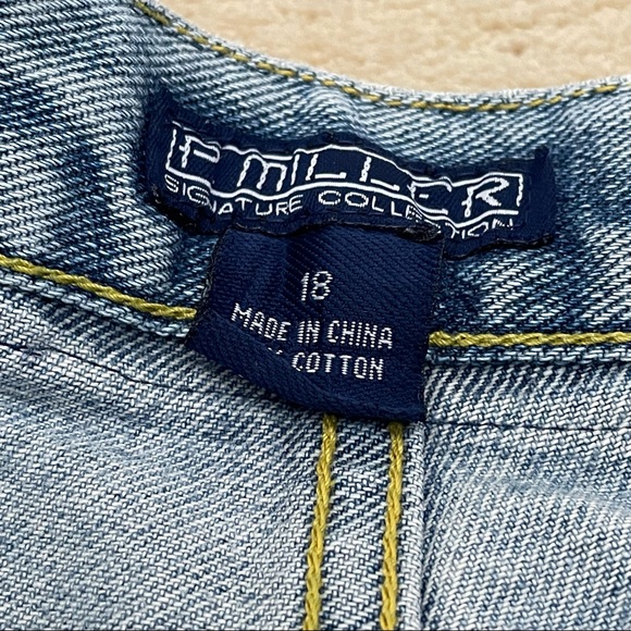 P. Miller | Men Vintage Y2K Light Washed Denim Jeans - Picture 6 of 11